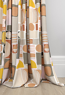 Carrie, Nougat - Made to Measure Curtains